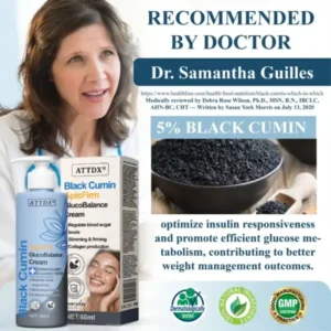 ATTDX® Black Cumin ApisFirm GlucoBalance Cream
