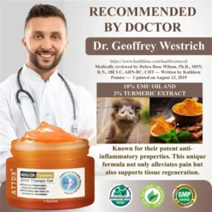 ATTDX® Emu Oil Turmeric Bone Sooth Gel
