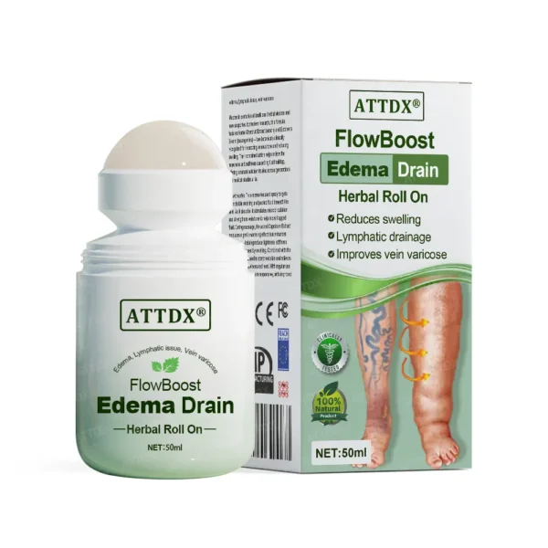 ATTDX® FlowBoost Edema Drain Herbal Roll On