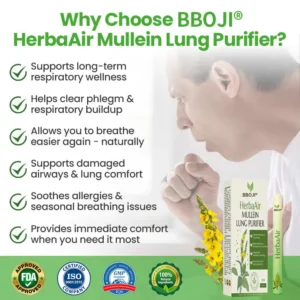 BBOJI® HerbaAir Mullein Lung Purifier