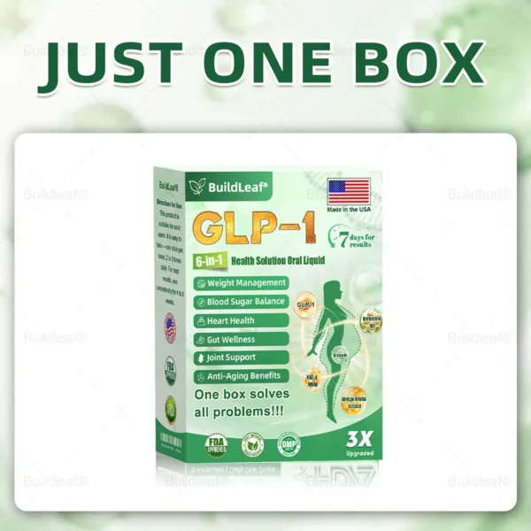 FDA 𝖮𝖿𝖿𝗂𝖼𝗂𝖺𝗅 𝖲𝗍𝗈𝗋𝖾 | 𝑩𝒖𝐢𝒍𝒅𝑳𝒆𝐚𝒇® GL𝐏-1 6-𝒊𝒏-1 𝑯𝒆𝒂𝒍𝒕𝒉 𝑺𝒐𝒍𝒖𝒕𝒊𝒐𝒏 𝖮𝗋𝖺𝗅 𝐋𝐢𝐪𝐮𝐢𝐝 (𝑱𝒖𝒔𝒕 𝒐𝒏𝒄𝒆 𝒂 𝒅𝒂𝒚, 𝘃𝗶𝘀𝗶𝗯𝗹𝗲 𝗰𝗵𝗮𝗻𝗴𝗲𝘀 𝗶𝗻 𝟳 𝗱𝗮𝘆𝘀） ✅ 𝘍𝘰𝘳 𝘰𝘣𝘦𝘴𝘪𝘵𝘺, 𝘤𝘢𝘳𝘥𝘪𝘰𝘷𝘢𝘴𝘤𝘶𝘭𝘢𝘳 𝘩𝘦𝘢𝘭𝘵𝘩,𝙙𝙞𝙖𝙗𝙚𝙩𝙚𝙨, 𝙨𝙡𝙚𝙚𝙥 𝐚𝐩𝐧𝐞𝐚, 𝐆𝐮𝐭 𝐇𝐞𝐚𝐥𝐭𝐡, 𝐣𝐨𝐢𝐧𝐭 𝐢𝐬𝐬𝐮𝐞𝐬, 𝐚𝐧𝐝 𝐦𝐨𝐫𝐞