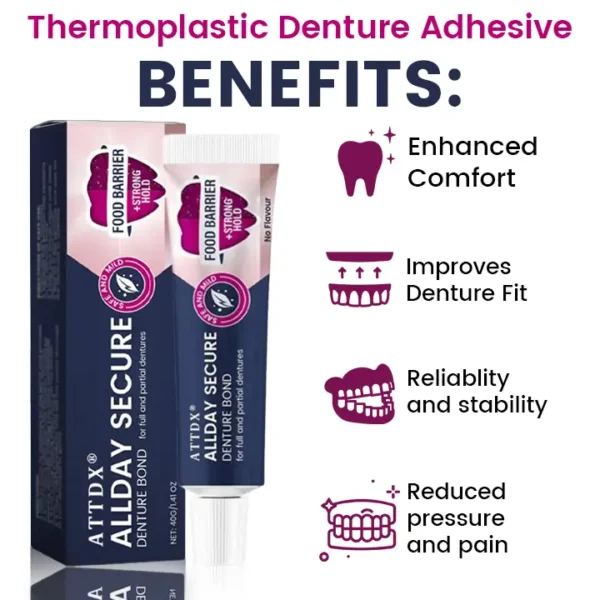 ATTDX® AllDay Secure Denture Bond