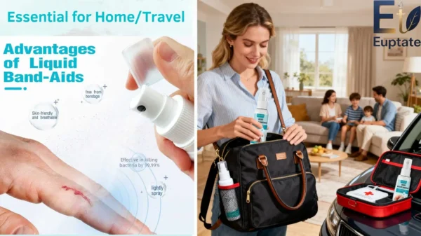 Euptate® WoundShield Pain-Free Spray –1 Minute 99.999% Bacteria Kill, Painless & Portable for All Cuts, Scrapes & Piercings!