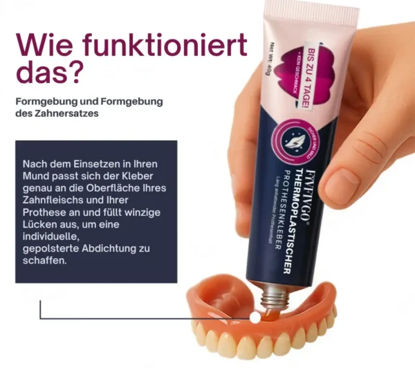 Fivfivgo® ULTRA Thermoplastischer Prothesenkleber