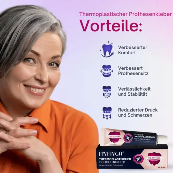 Fivfivgo® ULTRA Thermoplastischer Prothesenkleber