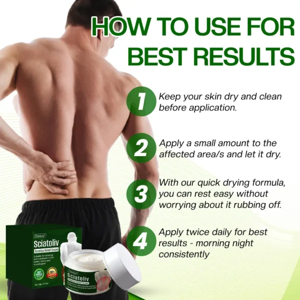 ODEIUN™ Sciatoliv Sciatica Relief Cream