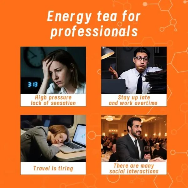 Panax Extract HERBAL Tea Energy & Strength Tea — Boost Your Vitality