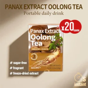 Panax Extract HERBAL Tea Energy & Strength Tea — Boost Your Vitality